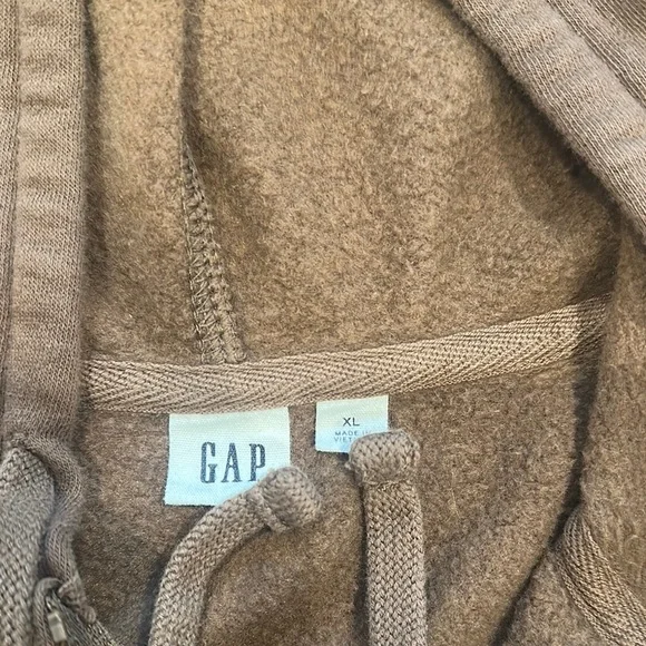 GAP Brown Zip-Up With Hood - Picture 3 of 5